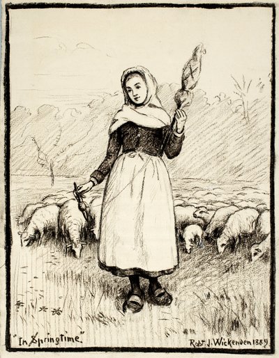 In Springtime, 1889 by Robert J. Wickenden